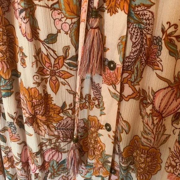 Knox Rose Floral Dress with Drawstring Waist - Picture 5 of 9